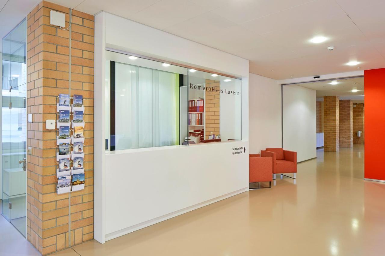 לוצרן Seminarhotel Romerohaus מראה חיצוני תמונה